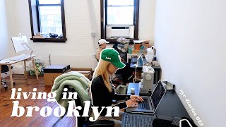 Living in NYC | going blonde (!!), studio sessions, NYC hand rolls, raku udon & journaling