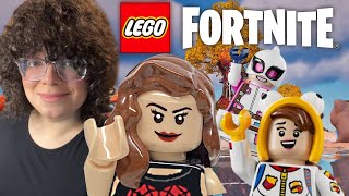 Playing LEGO Fortnite With My Mom!