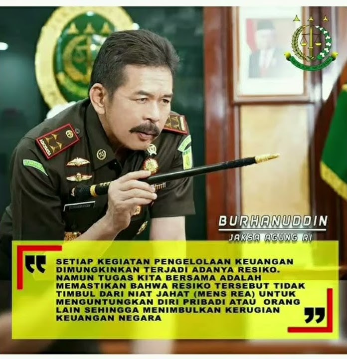 Jaksa Agung RI, ST Burhanuddin