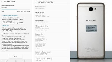 Samsung phone got the new FOTA update | J7 prime oreo update and j6 infinity new update