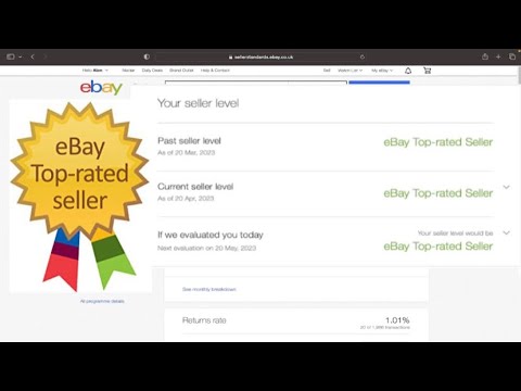 How to Become an Ebay Top-Rated Seller - YouTube