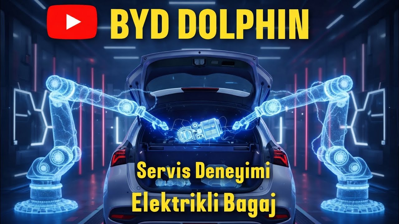 BYD Dolphin Elektrikli Bagaj ve Servis Deneyimi 🔧