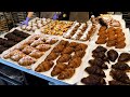 하루 1800개 팔리는 빵집?! 크로와상 종류만 9가지! 바삭한 크루아상 대량 만들기 amazing croissant mass making - korean street food