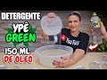 Como fao detergente caseiro yp green origem vegetalcom 150 ml de leo 
