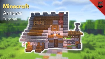 Minecraft: How to Build a Medieval Armorer