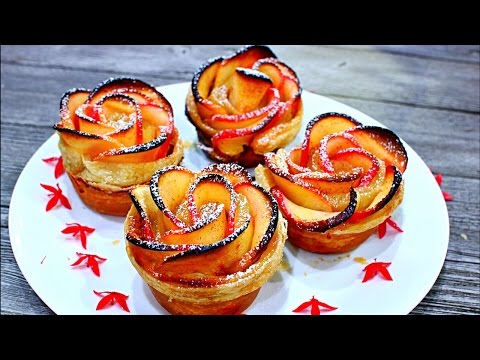 Baked Apple Roses Recipe - How to make apple rose tart