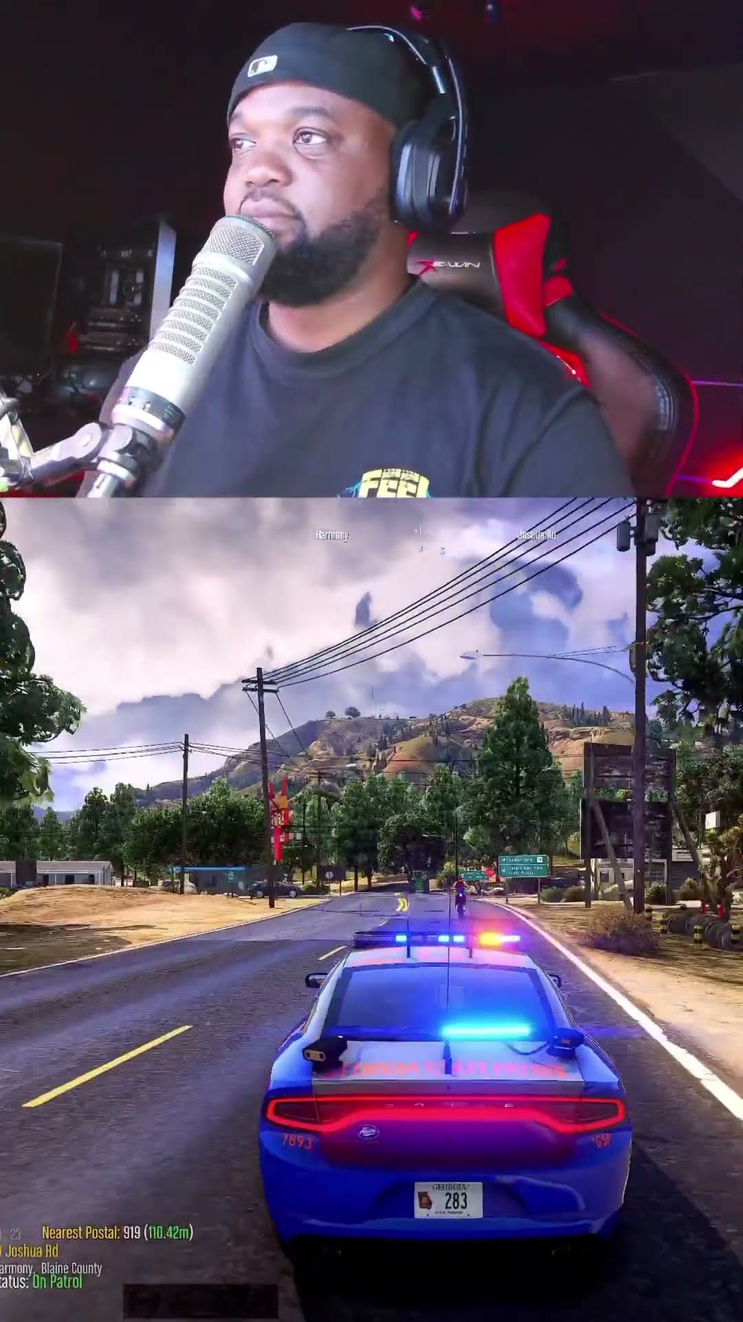 Running from the police and find out #gta5 #gta5lspdfr