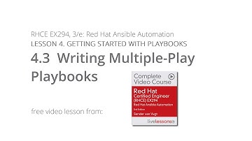 How to write Multiple Play Playbooks - Ansible Playbook Example