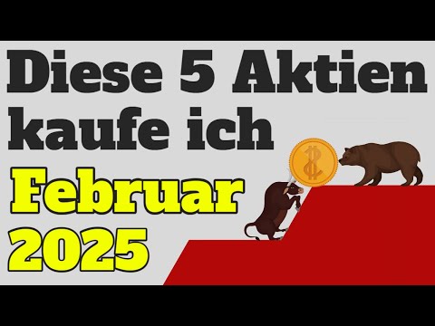Diese Aktien kaufe ich im Februar 2025📈💰