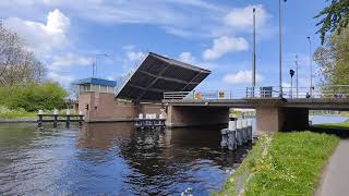 Hoflandbrug Tussen Leiden En Voorschoten