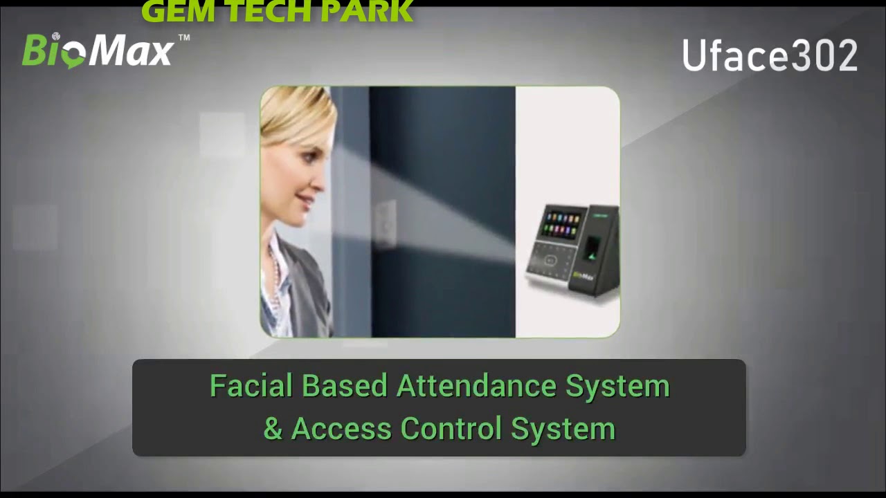 BioMax Uface302 Multibio Time Attendance and Access Control System ...