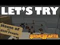 Let's Try Stonehearth - HOME OF THE CLIFF PEOPLE!