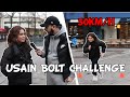 Usain bolt challenge  100 si tu reussis  micro trottoir