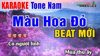 Màu Hoa Đỏ Karaoke Hay Nhất 2023 | Nhạc Sống Thanh Ngân