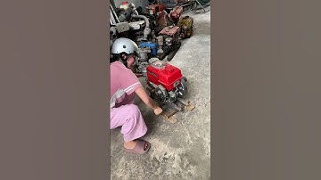 Part 2 vợ quay máy nổ ngược, lần đầu như lần cuối #máydầudiesel #máynộiđịa