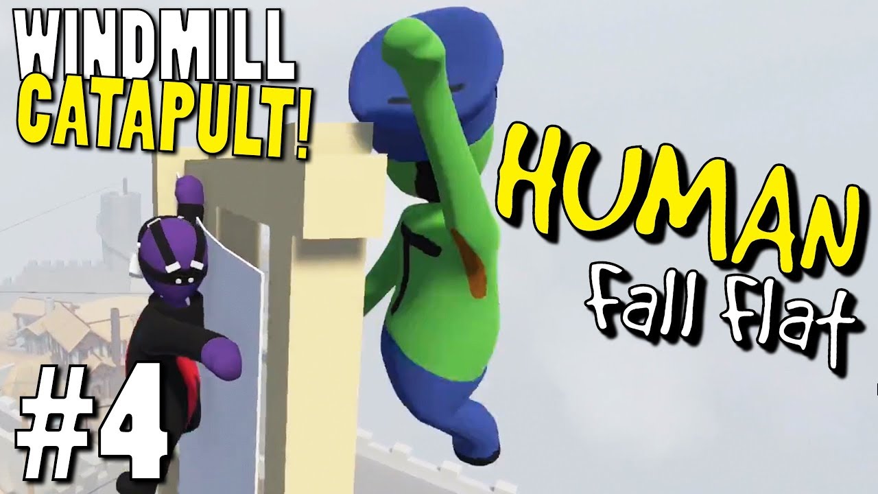 Still The Funniest Game In The World Part 4 Human Fall Flat Coop Multiplayer Gameplay Youtube
