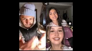 إدريس بغا يمشي هولاندا يخطب لايف مع Idriss Sabiri Nadia Luna