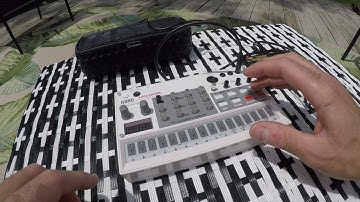 Quick jam, Volca Sample and Korg Monotron.