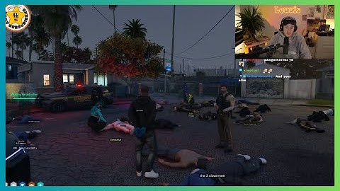 SK inspects the damage on the block after the PD shootout | NoPixel 4.0 GTA RP | RP Clips Hub