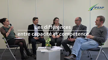 Quelle est la différence entre capacité et compétence ?