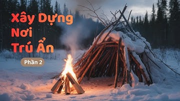Sống sót qua mọi cơn bão với 4 mẹo sinh tồn trong thời tiết MÙA ĐÔNG này | BushCraft mùa bão tuyết .