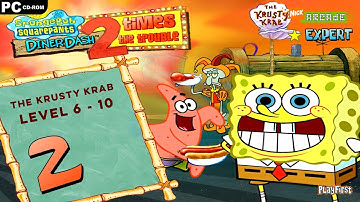 SpongeBob SquarePants™: Diner Dash 2 Times the Trouble (PC) - Walkthrough Part 2 - Level 6 to 10