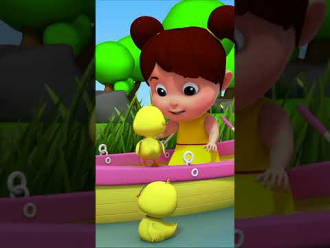 Пять Маленьких Утят Песня На Русском #shorts #fun #fivelittleducks #kids #cartoon #juniorsquad