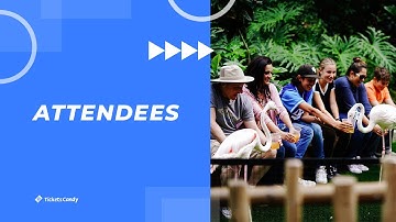 TicketsCandy: Attendees, Manage Attendees