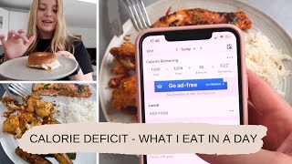 WHAT I EAT IN A DAY IN A CALORIE DEFICIT | HEALTHY EATING