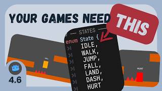 Godot 4.6 State Machines: Complete Beginner Guide (Build a Character Controller!)