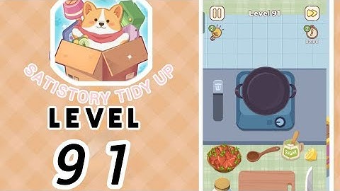 Satistory Tidy Up Level 91 Solution Walkthrough