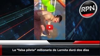 La millonaria "falsa pileta" de Larreta duró dos días y ya está destruida