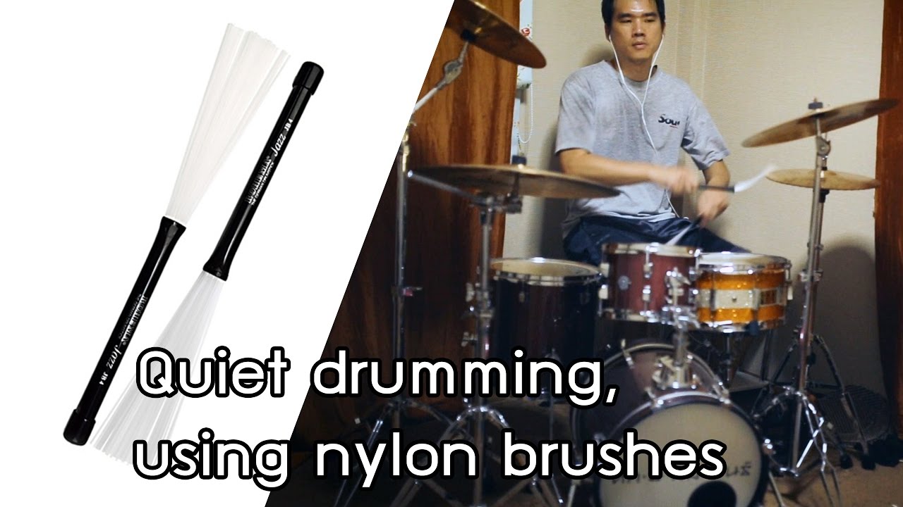Play drums quietly with nylon brushes Is it working? (Metropolis Part