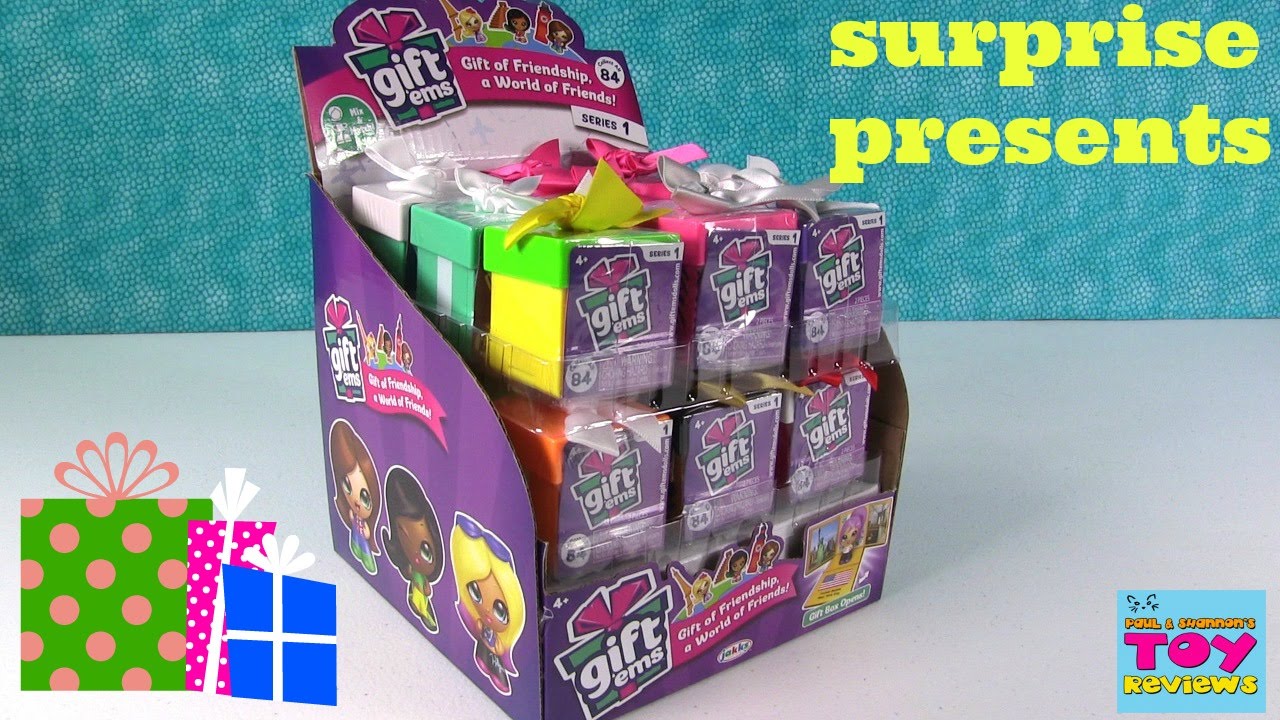 kawaii emoticons Gift Ems Surprise Present Opening Unboxing Jakks Pacific | PSToyReviews