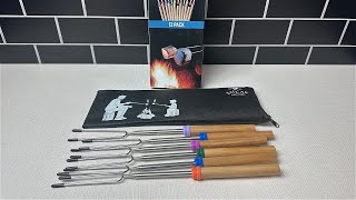 Zulay Extendable 32 inch Marshmallow Smores Roasting Sticks