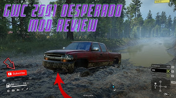 SnowRunner Mod Review | GWC 2001 DESPERADO - OLD. CLASSIC & RUGGED OFFROAD SILVERADO INSPIRED TRUCK!