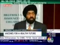 Hilleman laboratories on india businesshour cnbctv18