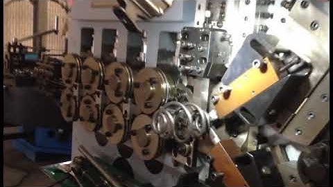 JYF High Speed Spring Coiling Machine: C5120 SPR X