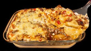 The ONLY lasagne recipe you will ever need! Delicious Italian dinner for your family!