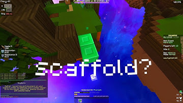Destroying Hypixel Players with INSANE Bridging 💀| Terrorizing hypixel players with scaffold