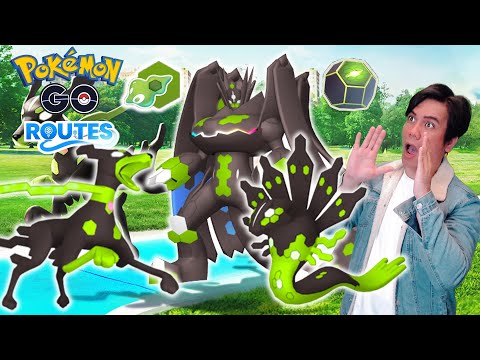 《Pokémon GO》如何捕捉「基格爾德」？「路線」新功能！ジガルデ Zygarde！How to Get ZYGARDE With New ROUTES Feature in Pokémon GO
