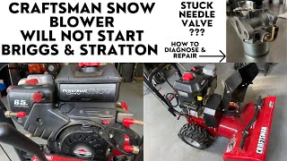 Craftsman Snow Blower will not start