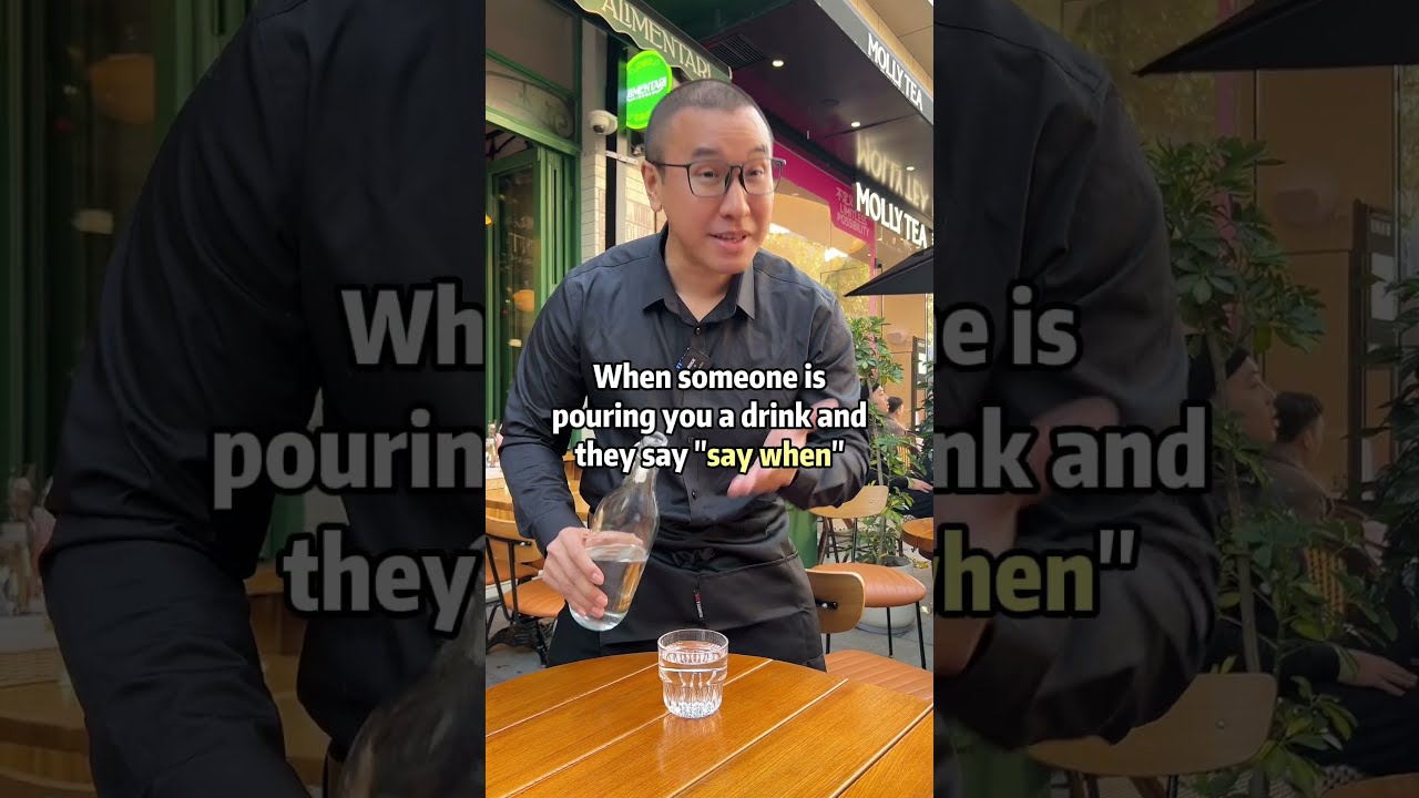 Restaurant English What Does Say When Mean 