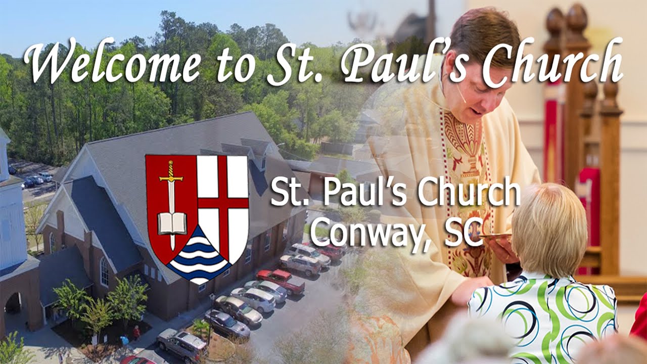St. Paul's Church Conway SC 10:00 AM Service 06-28-2020 ...