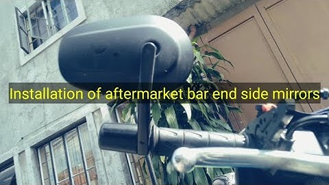 Bar end side mirrors w/ balancer I CFmoto NK400