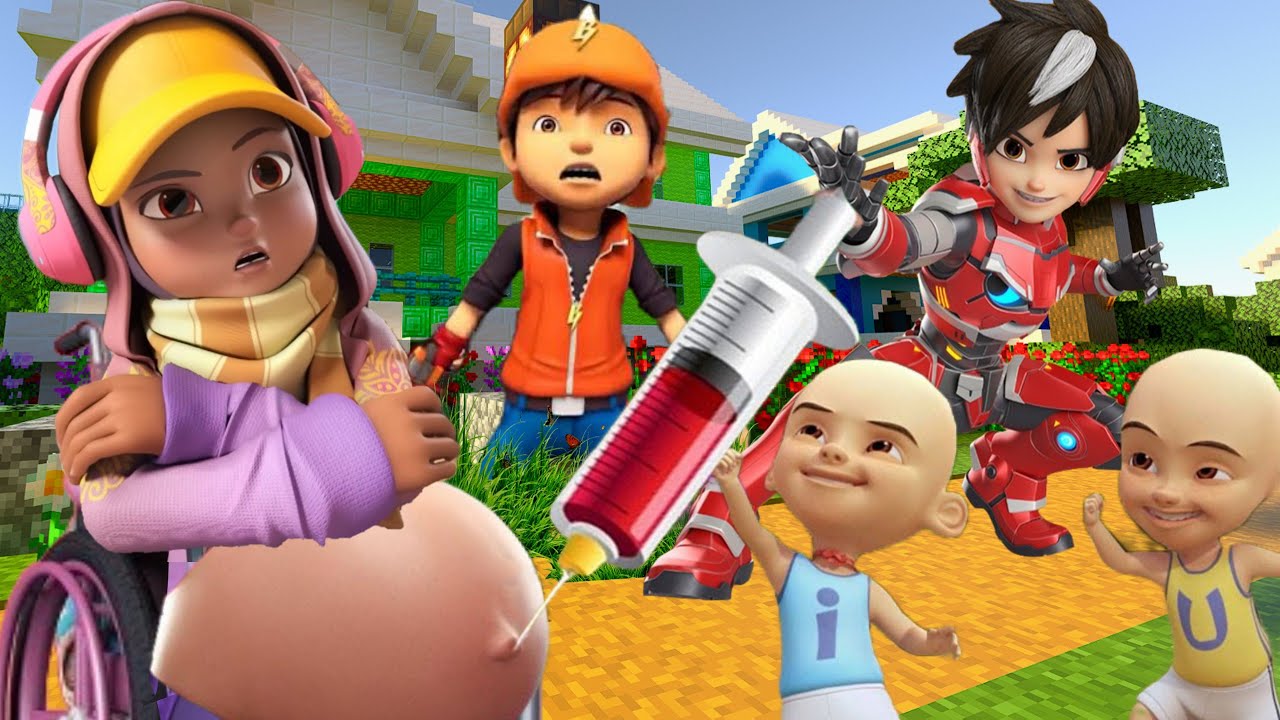 MARA DI SUNTIK HAMIL UPIN IPIN DAN MECHAMATO? BOBOIBOY KAGET!
