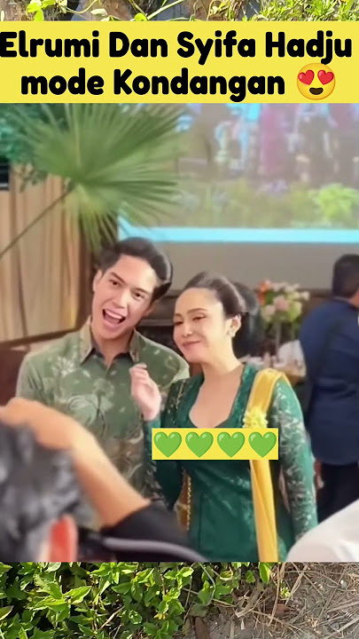 El & Cipa Mode Kondangan 😍 #elrumi #syifahadju #maiaestianty#luna#axel #dewa19#dhani #news#fyp#viral