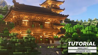 [Minecraft] How To Build an Ultimate Japanese gate