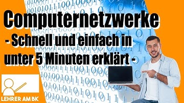 Netzwerktechnik - Einfach und in unter 5 Minuten erklärt!