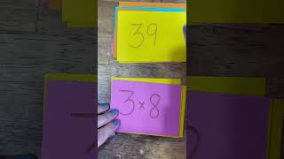Multiplication facts- 3’s #flashcards #multiplicationfacts #MomDoesMath